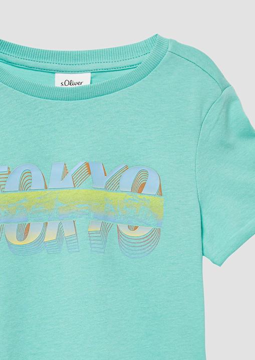 Actual product image S.Oliver T-Shirt Jersey-T-Shirt mit Frontprint (116, 122)