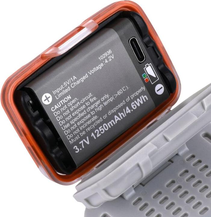 Actual product image Mactronic Stirnlampe VAYA AHL0091 orange