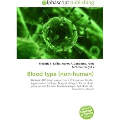 Blood type (non-human), Fachbücher