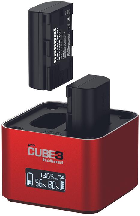 Hähnel ProCube3 DSLR Charger Canon fr LP-E, LP-E8 und LP-E17 (Kamera Akku Ladegerät)