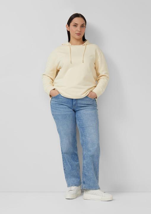 Produktbild s.Oliver Sweatshirt Hoodie mit Schlitz im Rückteil (46)