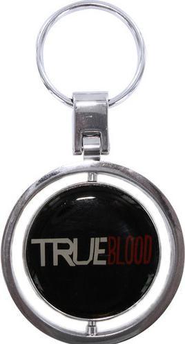 Actual product image True Blood Bottle Label Spinner Keyring