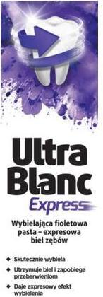 Immagine prodotto UltraBlanc Dentifricio Express Whitening Violet Previene le discromie 75ml (75 ml)