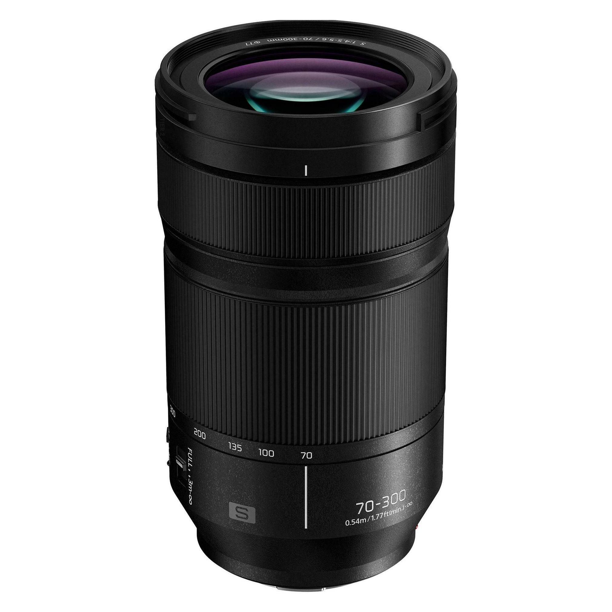 Panasonic Lumix S 70-300mm f/4.5-5.6 OIS (L-Mount, Vollformat), Objektiv, Schwarz