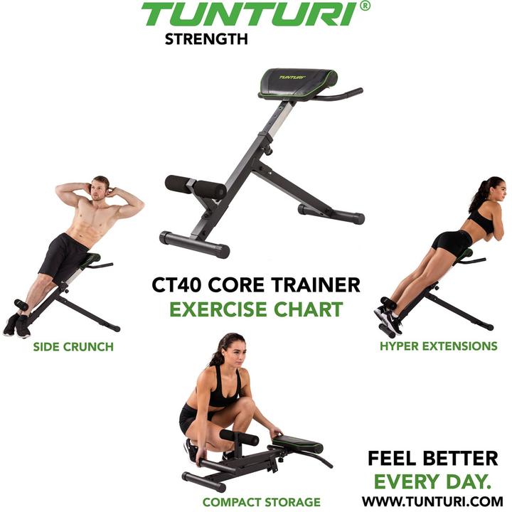 Immagine prodotto Tunturi Core Trainer CT40 Rückenstrecker