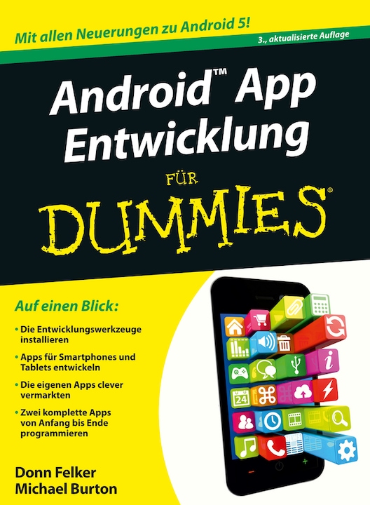 Immagine prodotto Android App Entwicklung für Dummies (Tedesco, Michael Burton, Donn Felker, 2016)
