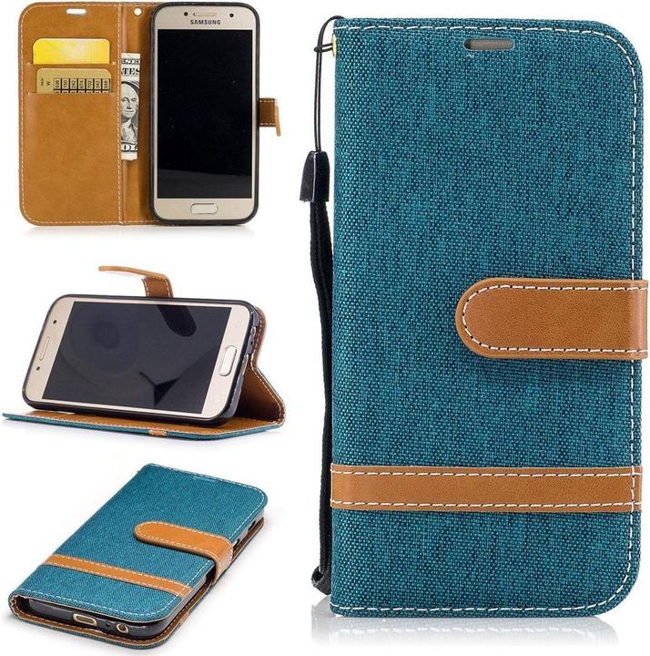 Produktbild König Design Hülle Handy Schutz für Samsung Galaxy A3 (2017) Case Cover Tasche Wallet Etui (Samsung Galaxy A3 (2017))
