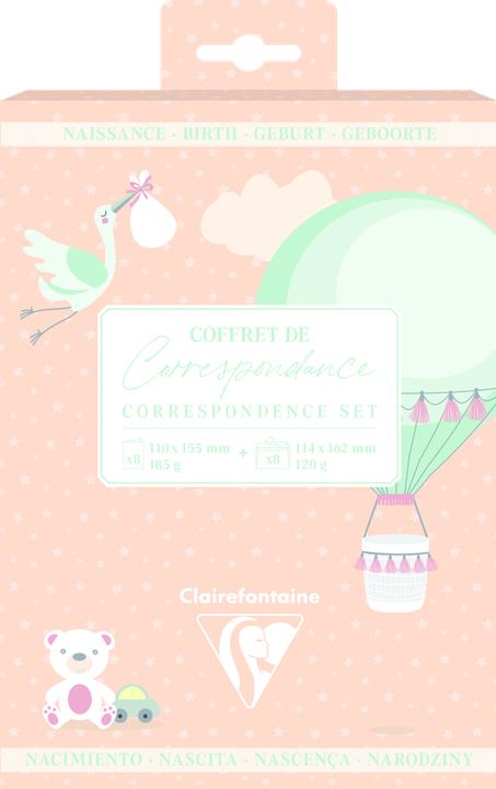 Produktbild Clairefontaine Korrerspondenzset Geburt (1 Stk.)