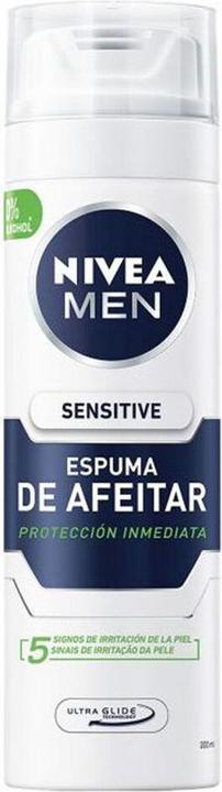 NIVEA Sensitive Rasierschaum 200ml (200 ml, Rasierschaum)