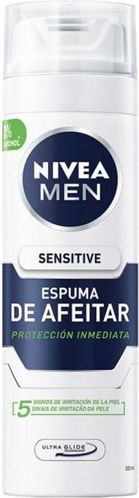 Produktbild NIVEA Sensitive Rasierschaum 200ml (200 ml, Rasierschaum)