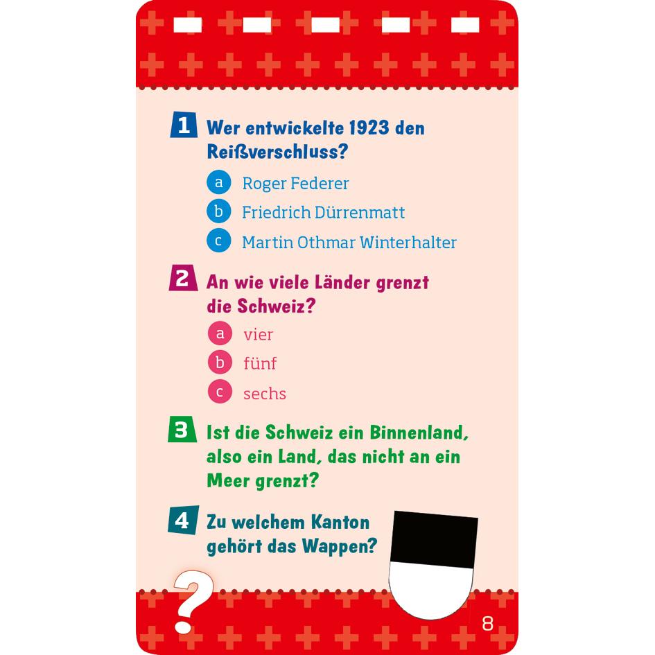 Thumbnail - WAS IST WAS Quiz Schweiz, Kinderbücher von Tessloff Verlag Ragnar Tessloff GmbH & Co.KG