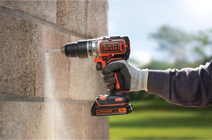 Produktbild Black & Decker BL188KBQW AkkuSchlagbohrschrauber (Akkubetrieb)