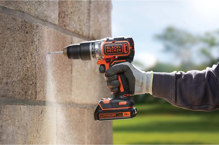 Actual product image Black & Decker BL188KBQW Batterypowered impact wrench (Rechargeable battery operated)