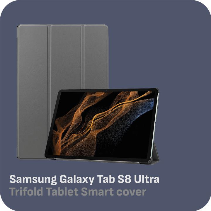 Produktbild Cazy Premium Smart Hülle Kompatibel mit Samsung Galaxy Tab S8 Ultra - Schutz Etui Hülle - Automatischem (Galaxy Tab S8 Ultra)