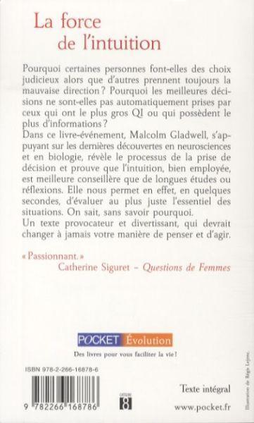 Image du produit La force de l'intuition (Français, Malcolm Gladwell, 2007)