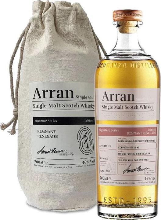 Produktbild Arran Distillery Remnant Renegade (Single Malt, 1 x 70 cl)