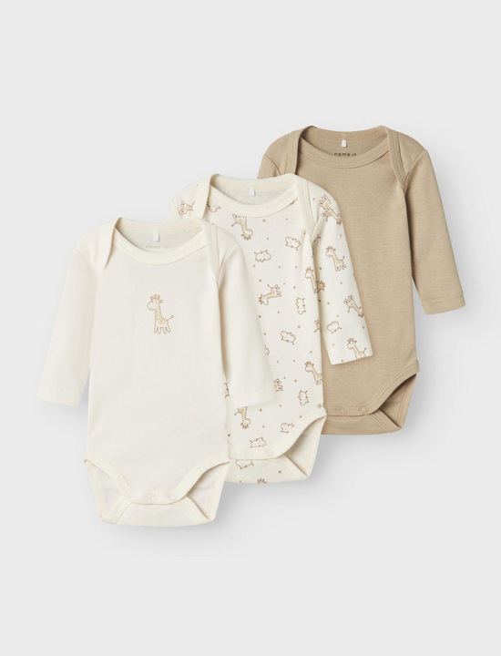 Image du produit Name it Nbnbody 3p Ls Jet Stream Giraffe Noos (68)