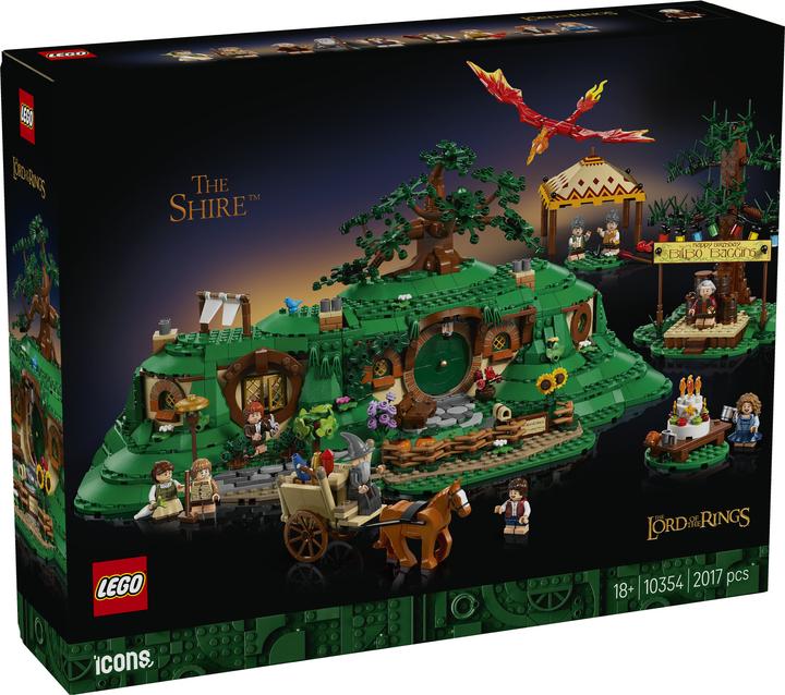 Immagine prodotto LEGO Der Herr der Ringe: Das Auenland (LEGO Icons, Set LEGO rari)