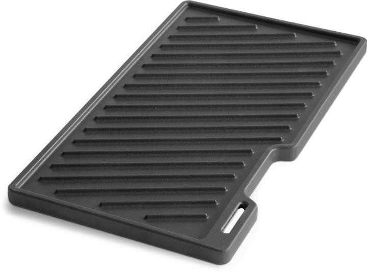 Actual product image Burnhard Cast iron reversible plate FRED 41.5 x 23.5 x 2 cm