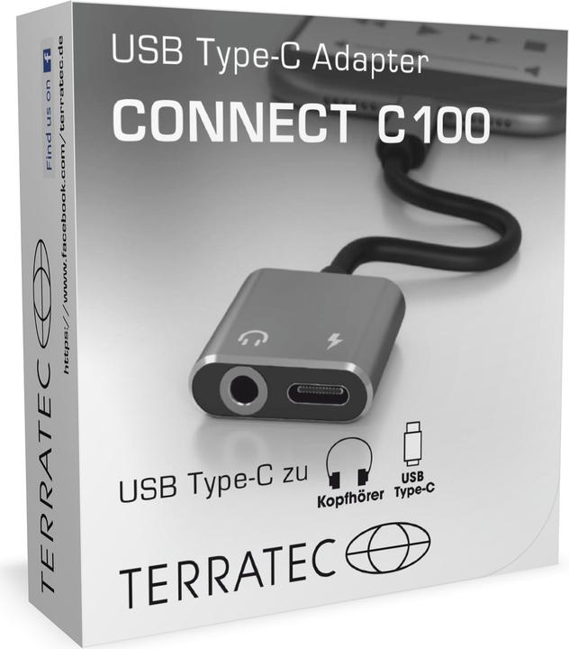 Produktbild Terratec Connect C100 (USB-C, 1 Ports)