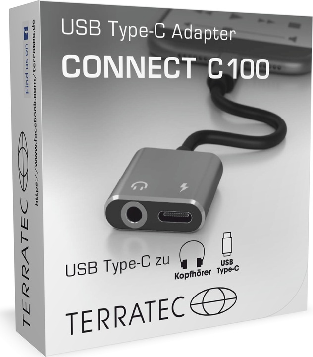 Produktbild Terratec Connect C100 (USB-C, 1 Ports)