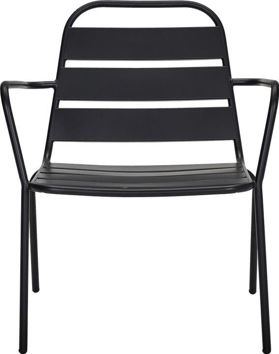 Actual product image Outdoor Lounge-Sessel, HDHelo, Schwarz