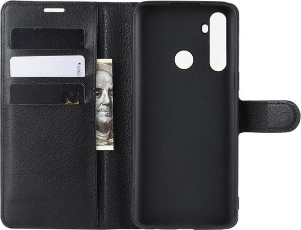 Actual product image MU Classic Litchi Leather Bookcover Series (Realme 5 Pro)