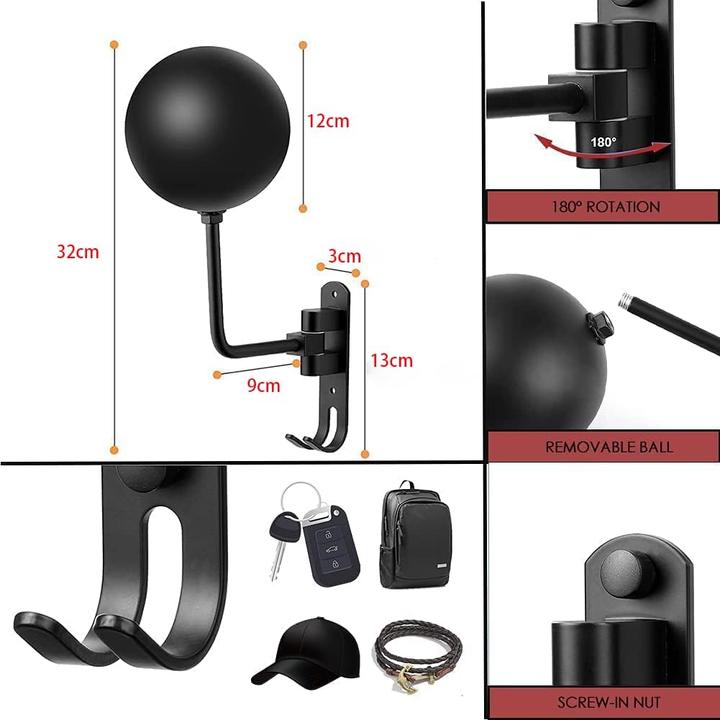Image du produit Motofans Motorradhelmhalterung
