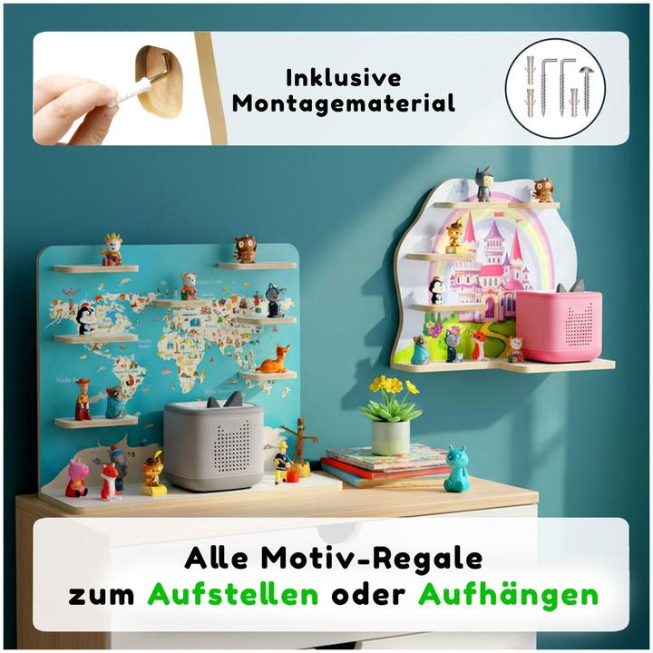 Produktbild Stadtecken Regal für Toniebox 2 gross