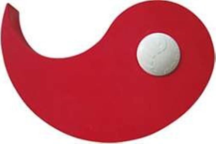 Produktbild Türstopper Flux rot