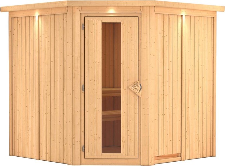Actual product image Karibu Jarin with roof wreath (Without oven)