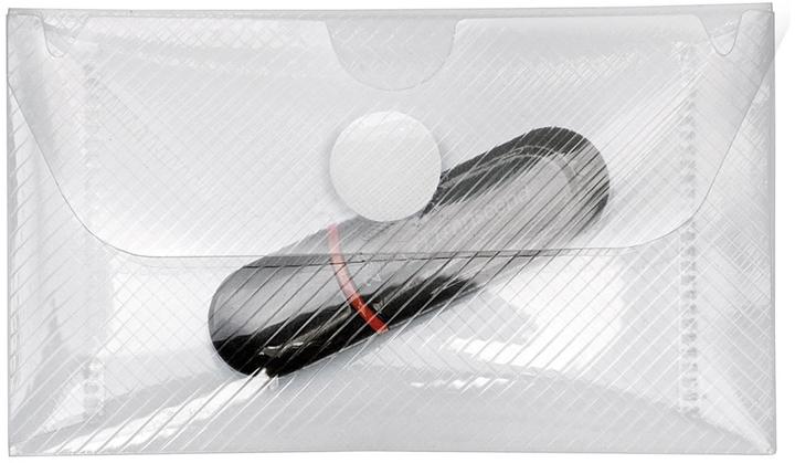 Immagine prodotto Veloflex Tasca per biglietti da visita Crystal open top non adesiva in polipropilene trasparente
