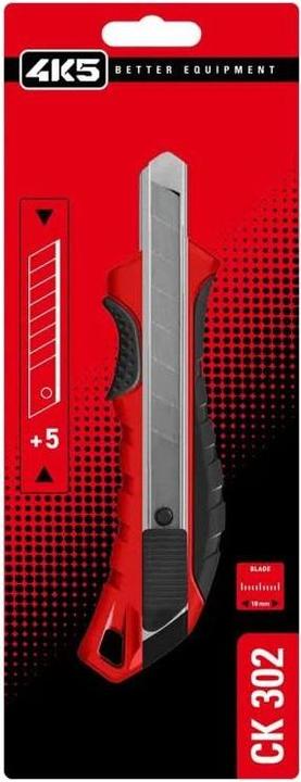 Produktbild Kapro 4K5 600.302A CK 302 Abreissmesser 18mm (Cutter)