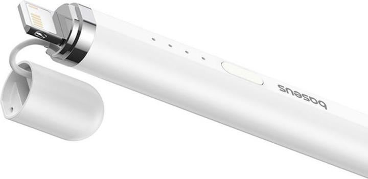 Actual product image Baseus Active stylus Smooth Writing Series with plug-in charging, lightning (White)