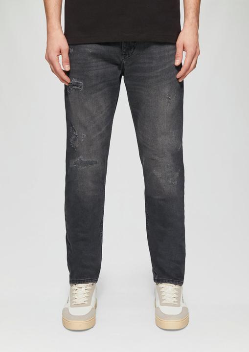 Produktbild S.Oliver Jeans-Hose Jeans Mauro / Regular Fit / Mid Rise / Tapered Leg / Destroyed-Effekt (W29/L32)