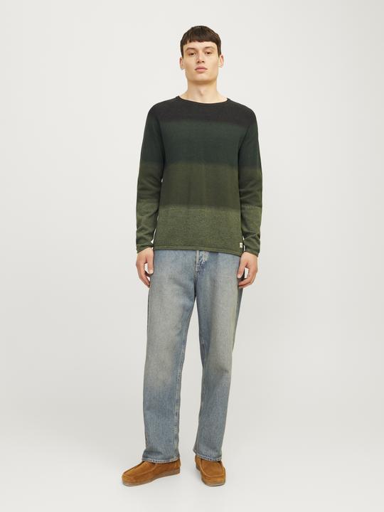 Actual product image Jack & Jones Plain knitted pullover Knitted pullover with round neck (XS)
