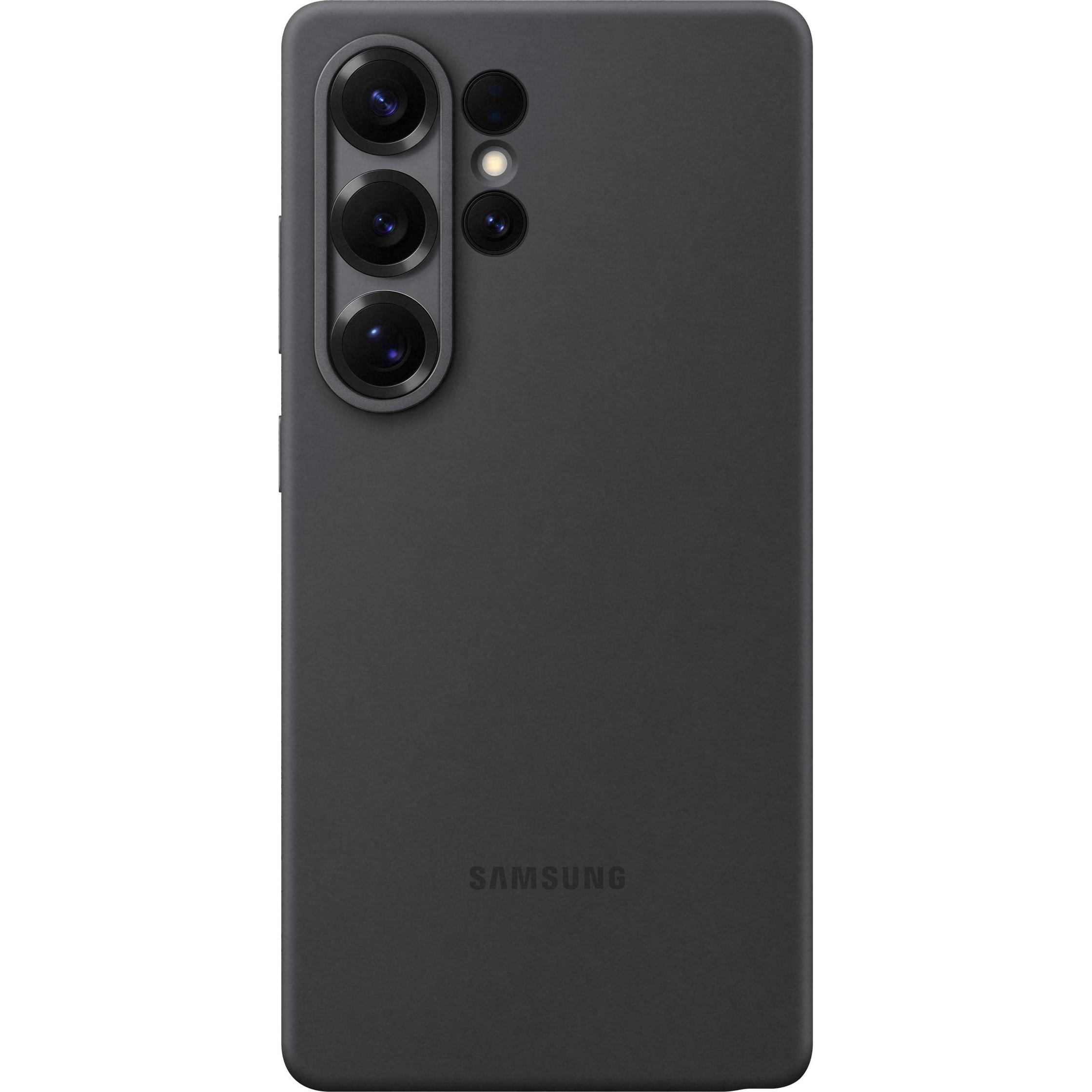 Samsung Silicone Case (Samsung Galaxy S25 Ultra), Smartphone Hülle, Schwarz