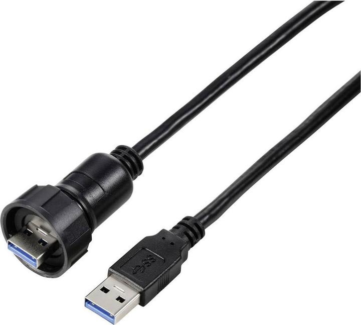 Image du produit Tru Components USB 3,0 Adapter inkl. 1 m Kabel TC-12770412 Inhalt: 1 St.