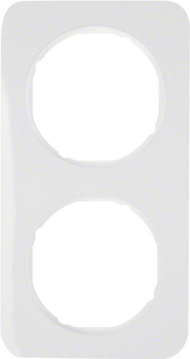 Schneeweiss glänzend