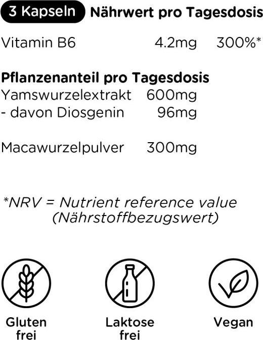 Produktbild Kanela Yamswurzel Kapseln (100 Stk) (100 Stück, Kapseln)