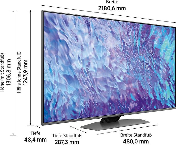 Produktbild Samsung GQ98Q80CAT (98", Q80C, QLED, 4K)