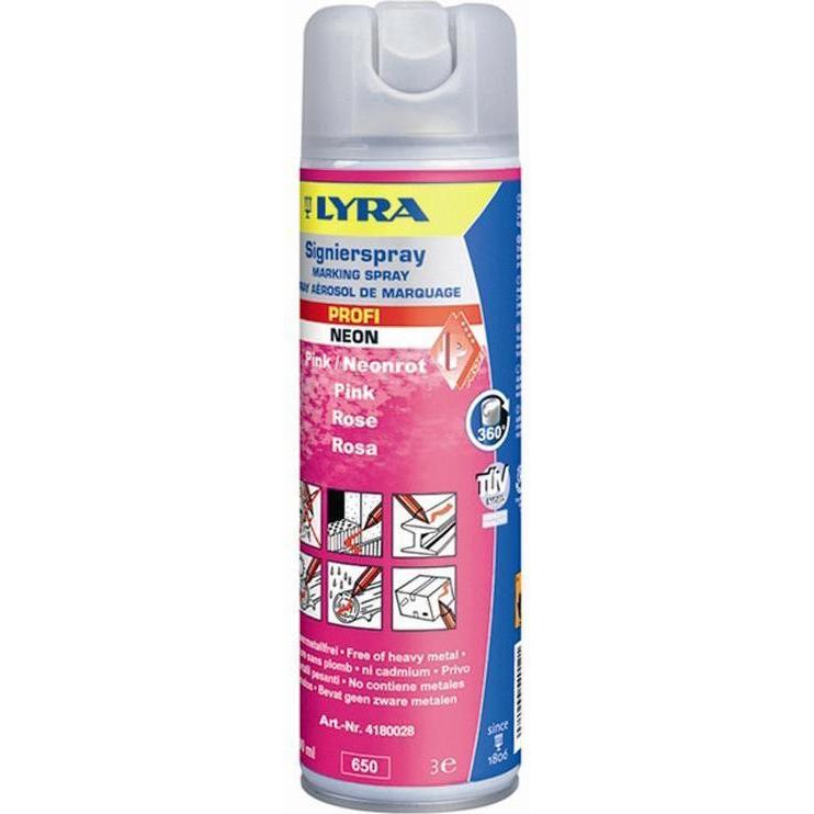 Thumbnail - Lyra, Marker, 777776 PROFI Signierspray 500 ml pink 1 Stück Marker, Farbe (Pink)