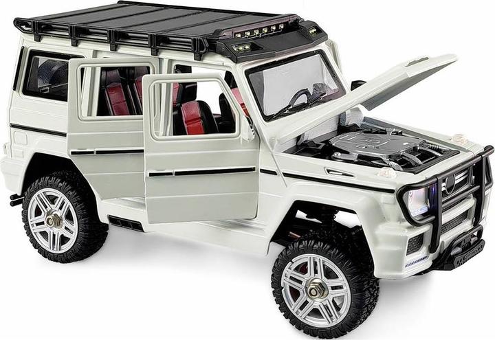 Produktbild Amewi BRX24 Metall Scale Crawler 4WD 1:24 RTR weiss (RTR Ready-to-Run)