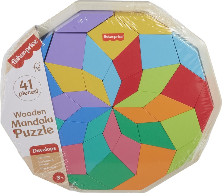Actual product image Fisher-Price Mandala puzzle (41 pieces)