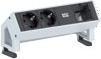 Productafbeelding Bachmann DESK2 - 2xSchuko & 1xEleeg (3 x, CEE 7/3, 0.20 m)