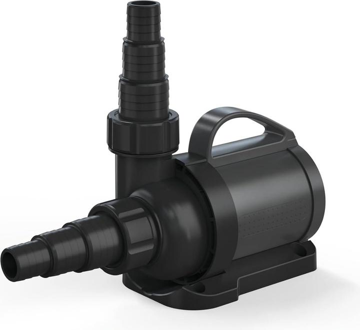 Pontec 95663 Bachlaufpumpe, Filterpumpe mit Filterfunktion 10000 l/h