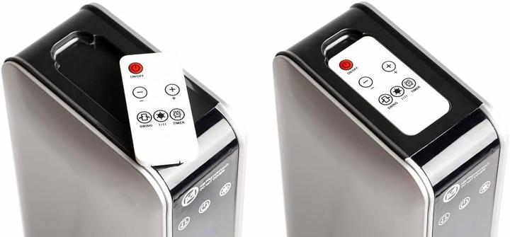 Image du produit Radiateur soufflant céramique, Memphis Black