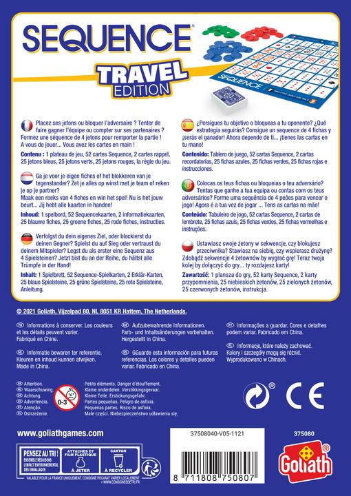 Actual product image Goliath Toys Sequence trip (English)