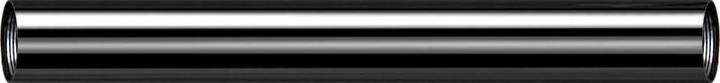 Produktbild Star Piercing Barbell-Stab schwarz mit 1.2 mm Innengewinde (ohne Messing, Titan)
