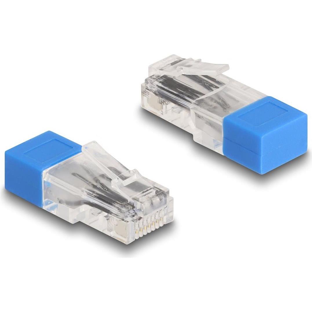 Delock RJ45 Stecker mit Abschlusswiderst (Netzwerkkabel Stecker), Netzwerk Zubehör